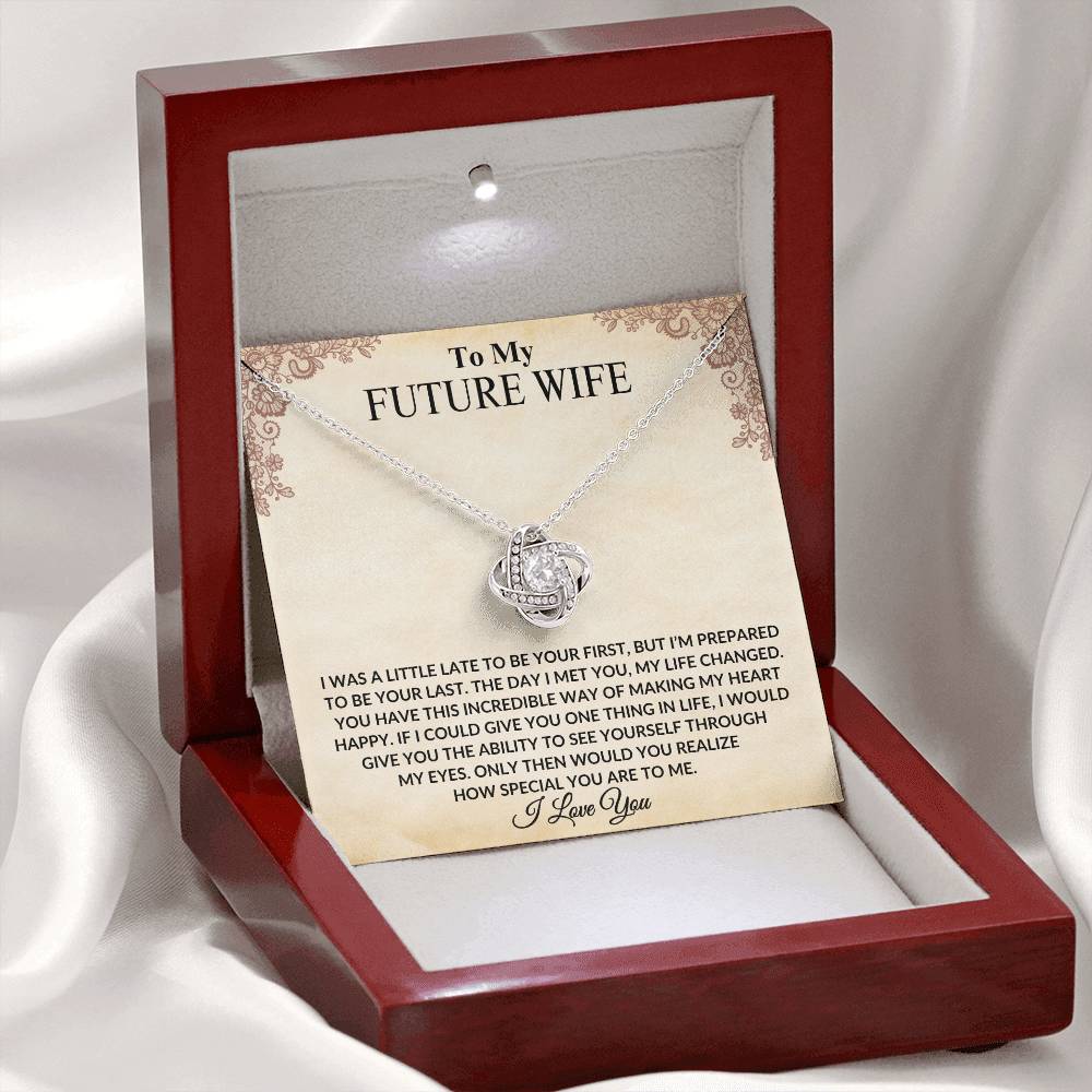 To My Future Wife | Love Knot Necklace