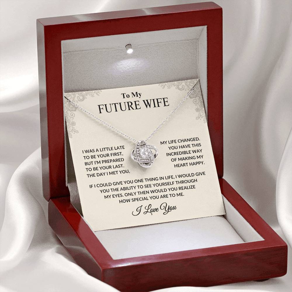 To My Future Wife | Love Knot | Vintage