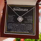 To My Beautiful Soulmate | Love Knot Necklace
