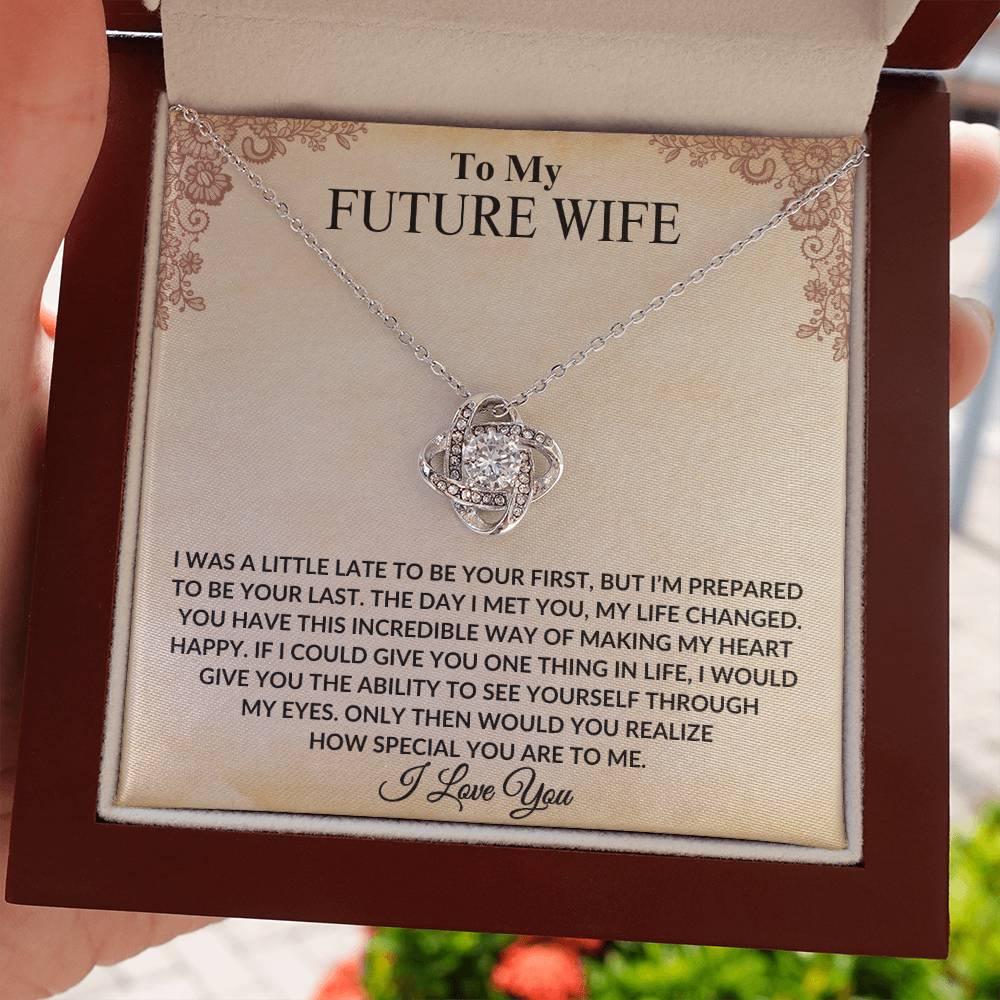 To My Future Wife | Love Knot Necklace