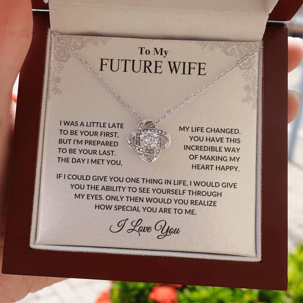 To My Future Wife | Love Knot | Vintage