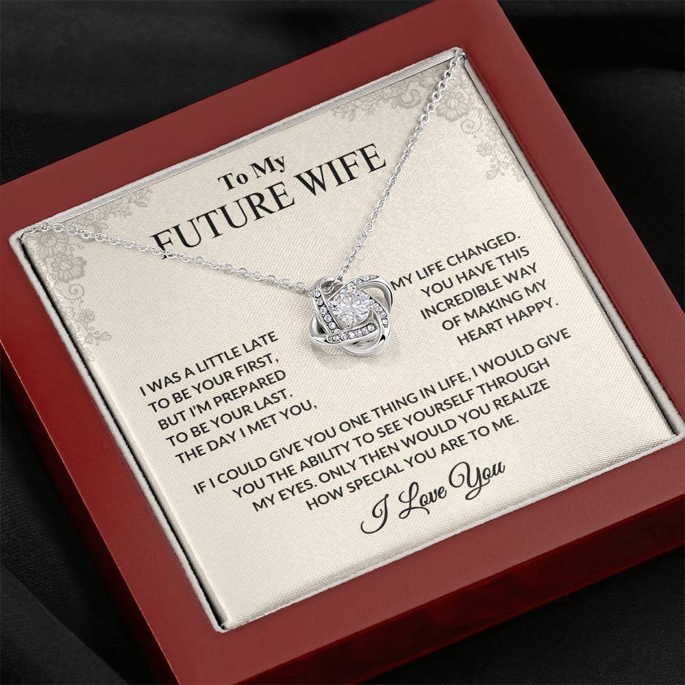 To My Future Wife | Love Knot | Vintage