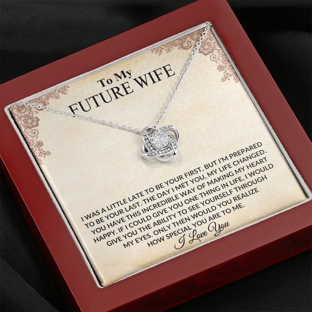 To My Future Wife | Love Knot Necklace