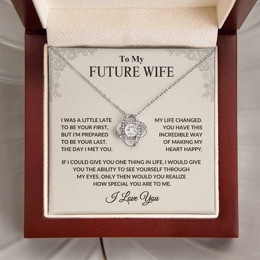 To My Future Wife | Love Knot | Vintage