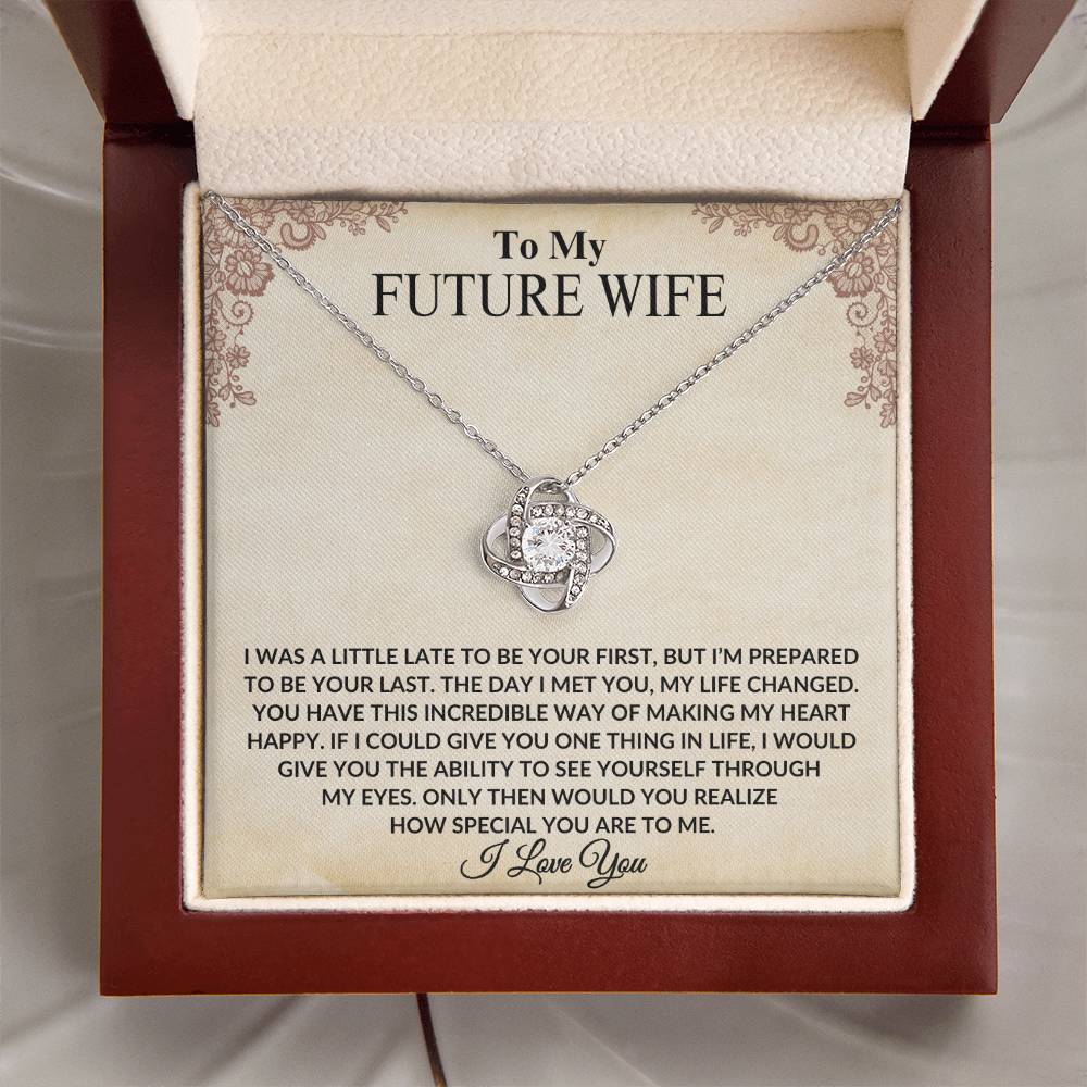 To My Future Wife | Love Knot Necklace