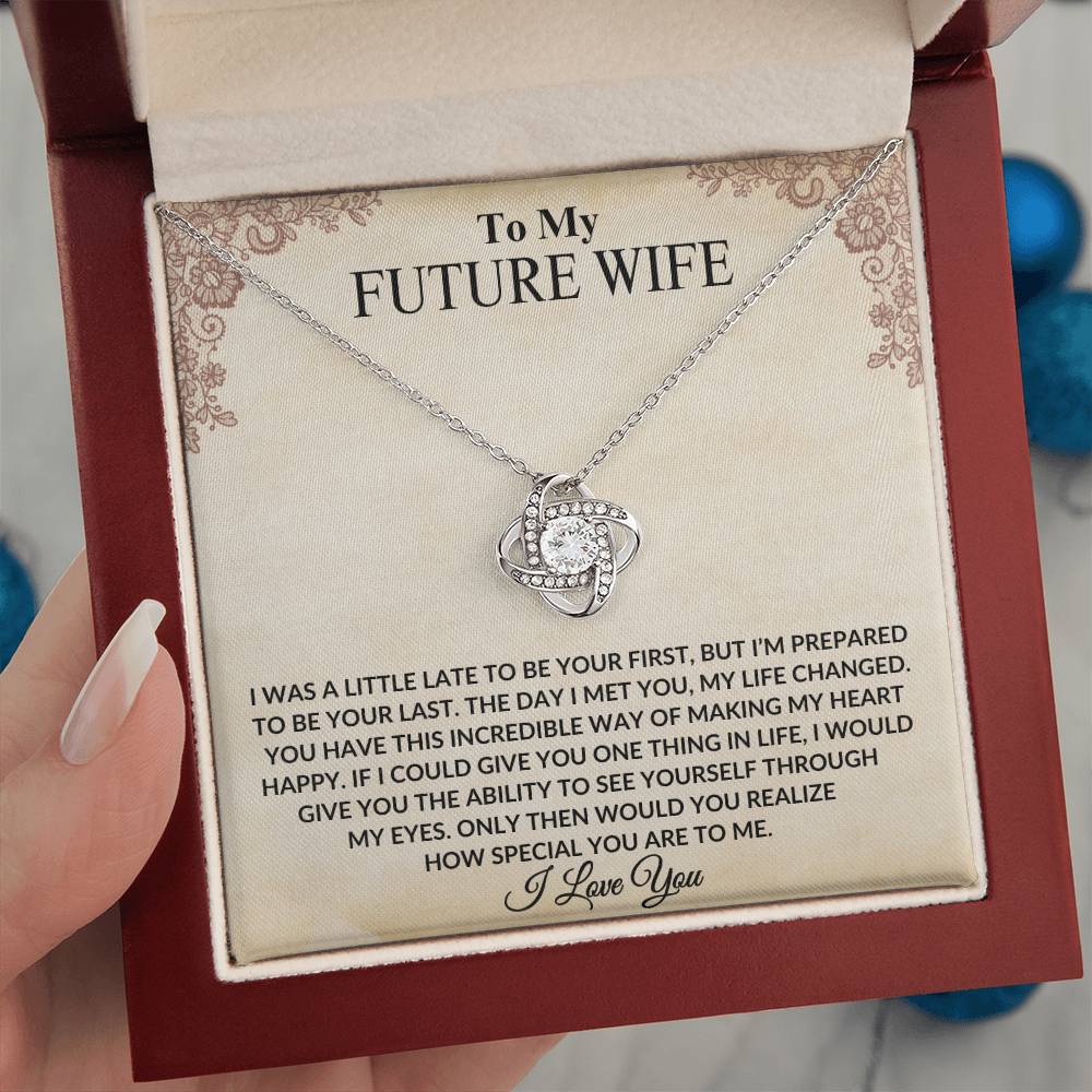 To My Future Wife | Love Knot Necklace
