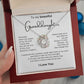 To My Beautiful Granddaughter | Most Beautiful Chapter | Love Knot Necklace