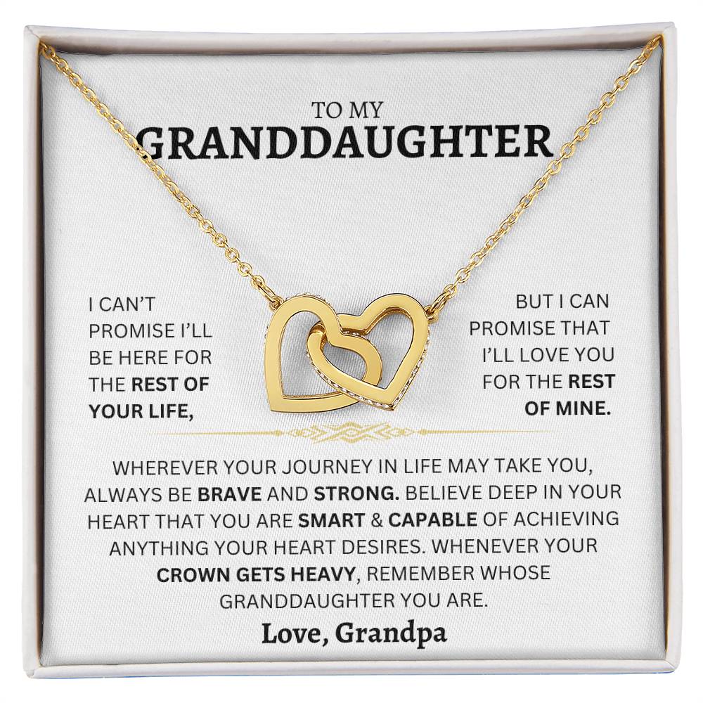 TO MY GRANDDAUGHTER