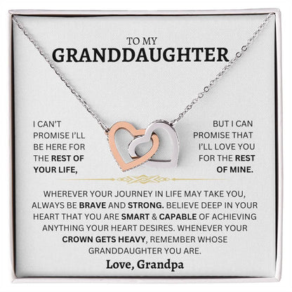 TO MY GRANDDAUGHTER