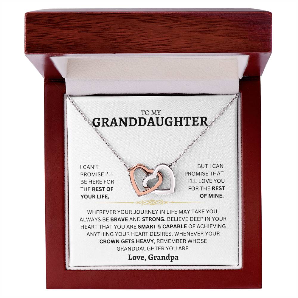 TO MY GRANDDAUGHTER