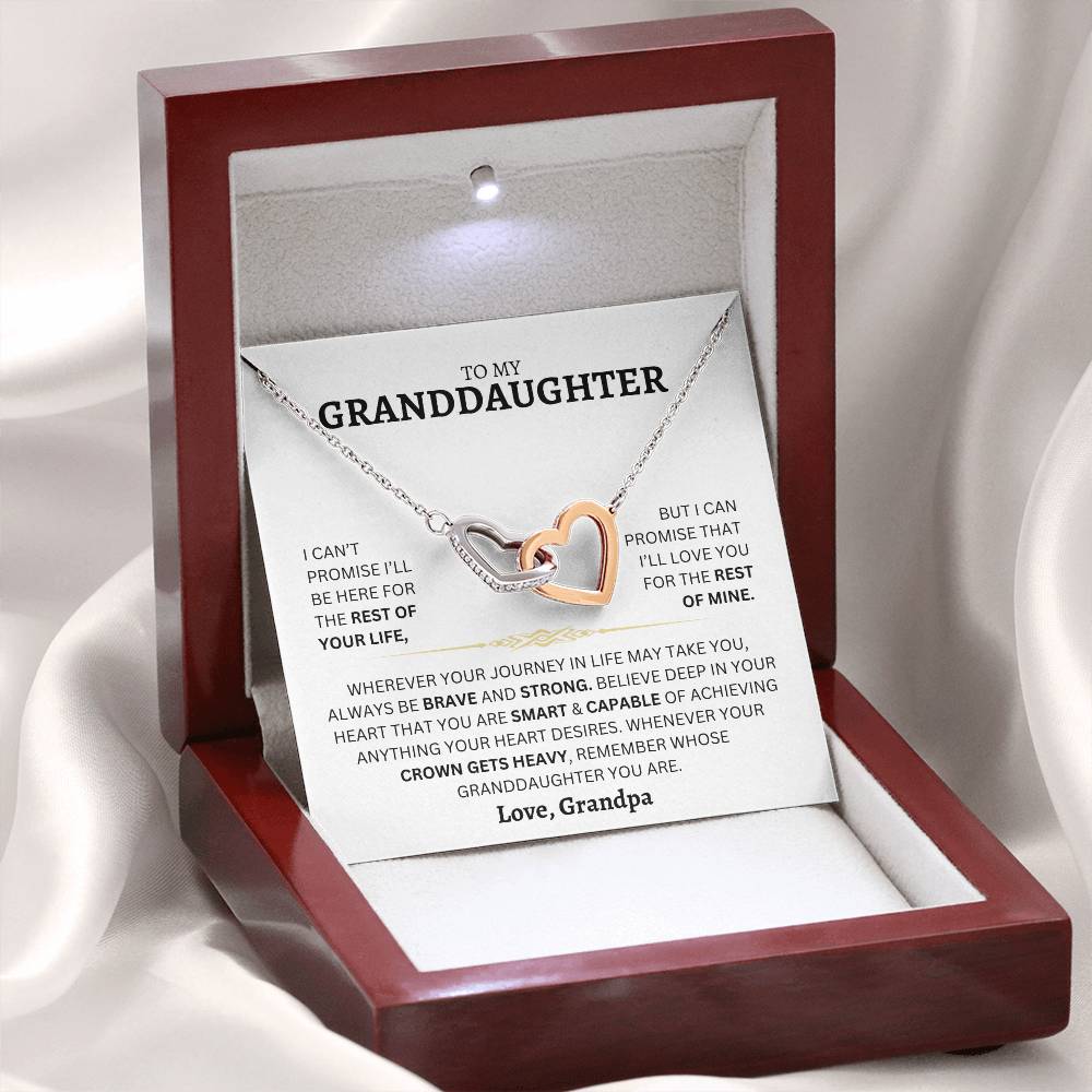 TO MY GRANDDAUGHTER