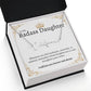 Badass Daughter Name Necklace - Gold