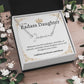 Badass Daughter Name Necklace - Gold