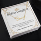 Badass Daughter Name Necklace - Gold