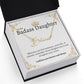 Badass Daughter Name Necklace - Gold