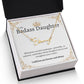Badass Daughter Name Necklace - Gold