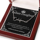 Badass Daughter Name Necklace - B