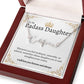 Badass Daughter Name Necklace - Gold