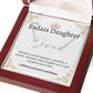 Badass Daughter Name Necklace - Gold