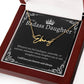 Badass Daughter Name Necklace - B
