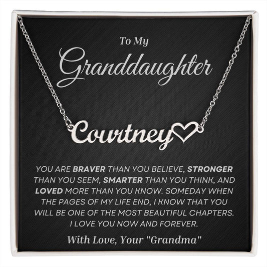 To My Brave Granddaughter