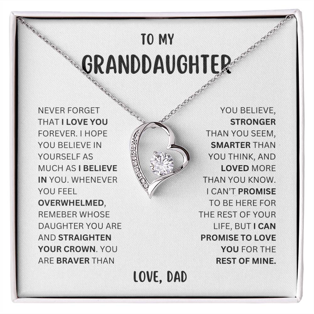 To My Granddaughter | W