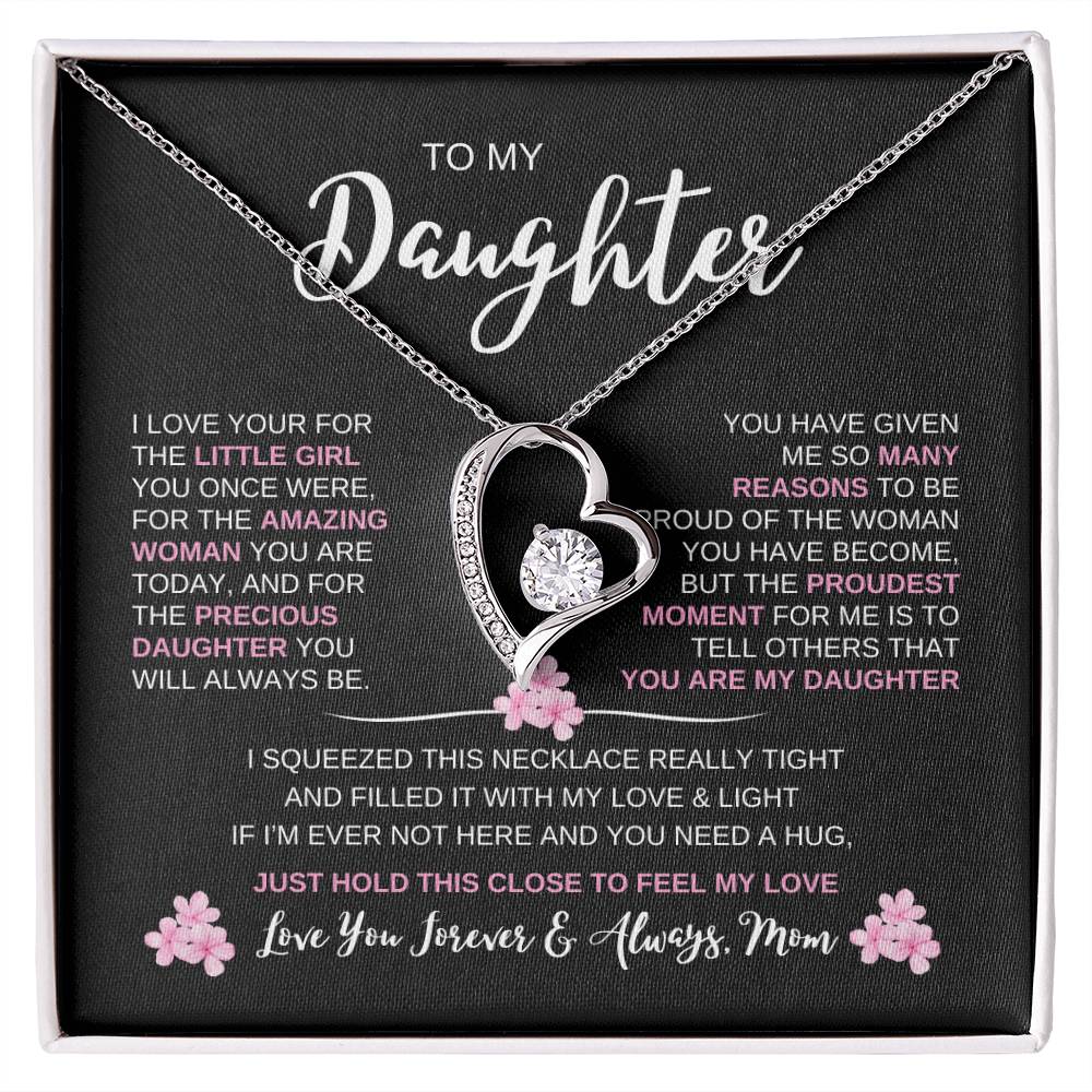 To My Daughter | Forever Love Necklace (P)
