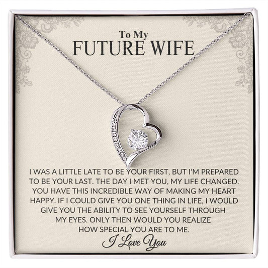 To My Future Wife | Forever Love Necklace | Vintage