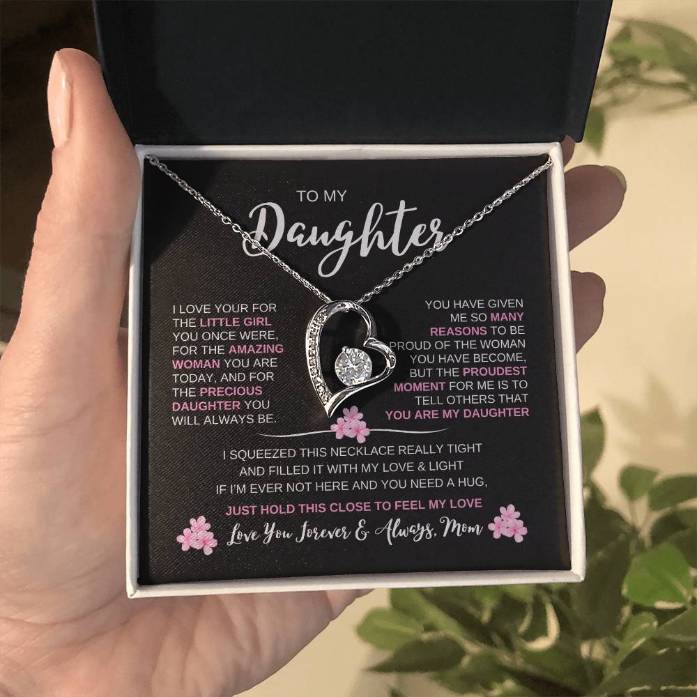 To My Daughter | Forever Love Necklace (P)