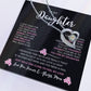 To My Daughter | Forever Love Necklace (P)