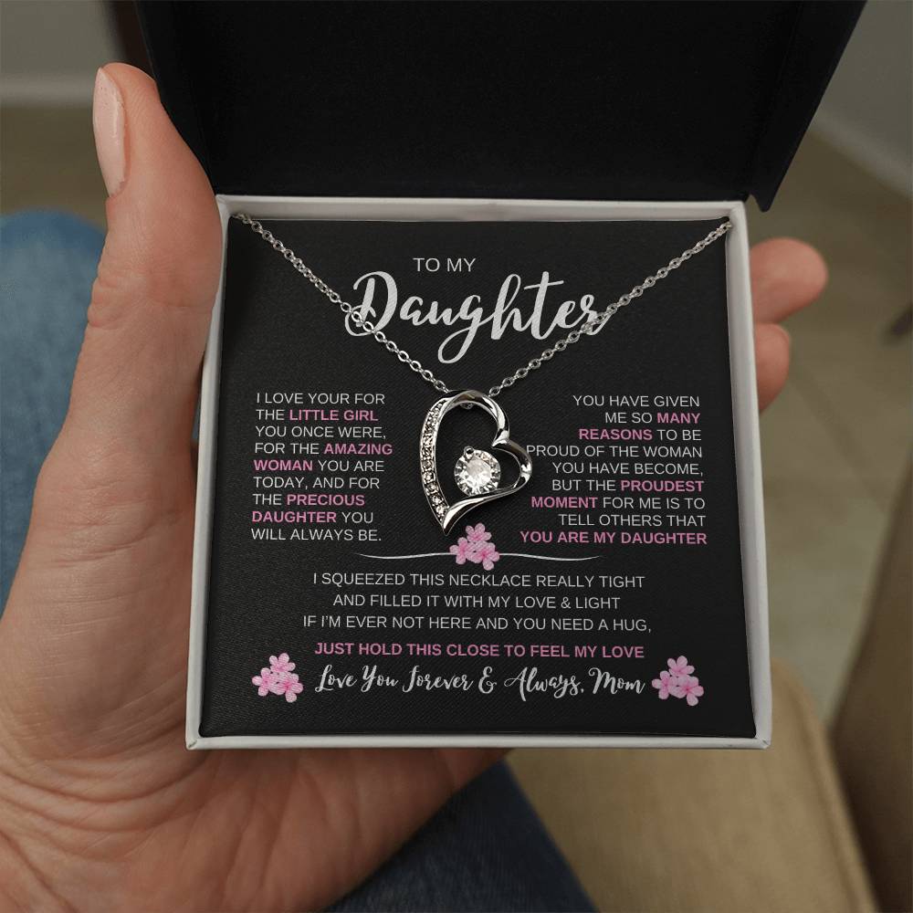 To My Daughter | Forever Love Necklace (P)