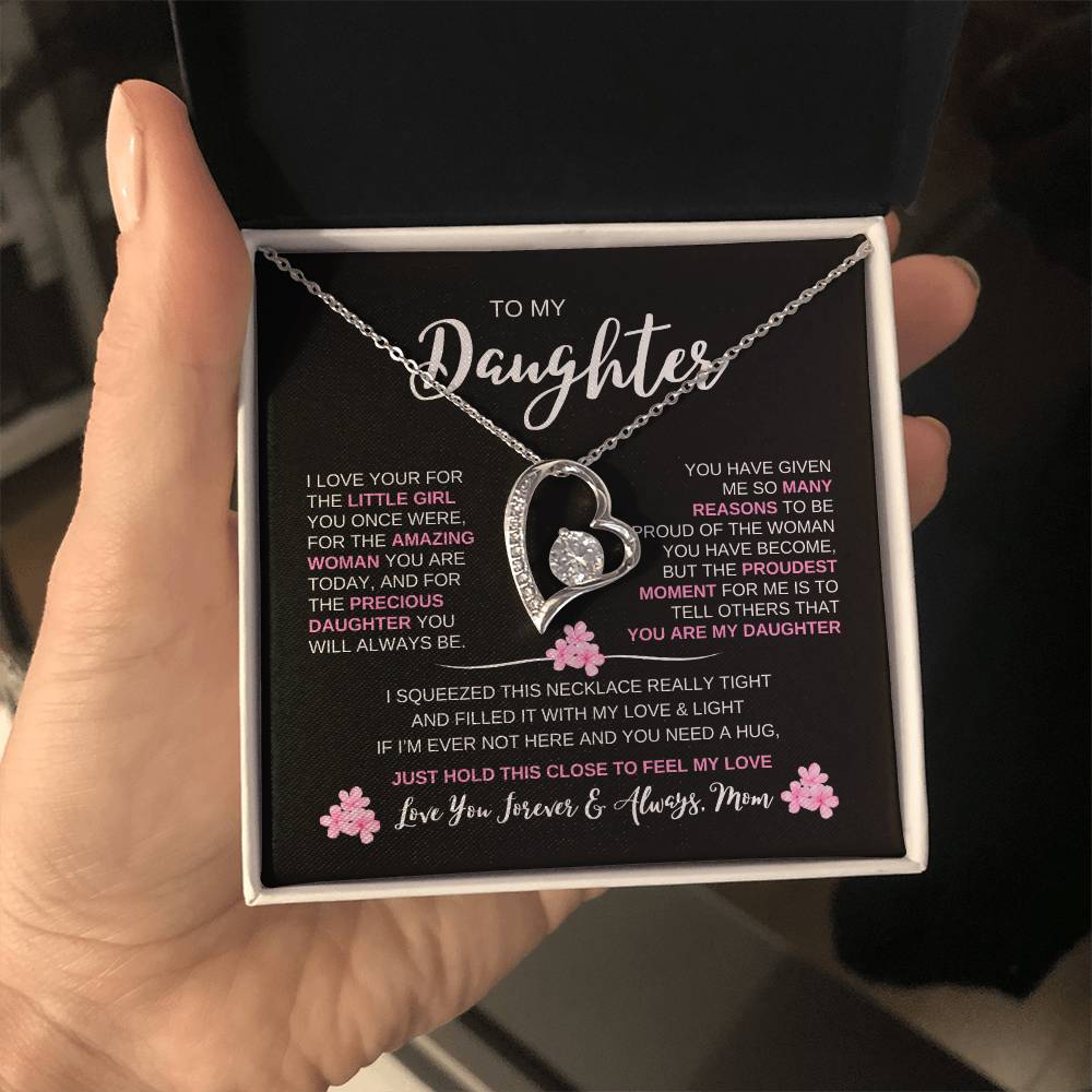 To My Daughter | Forever Love Necklace (P)