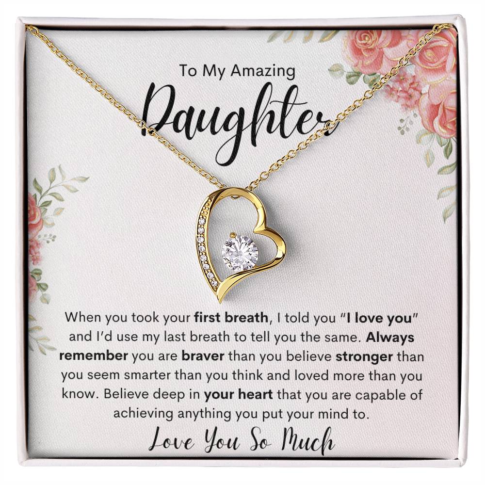 To My Amazing Daughter | Forever love
