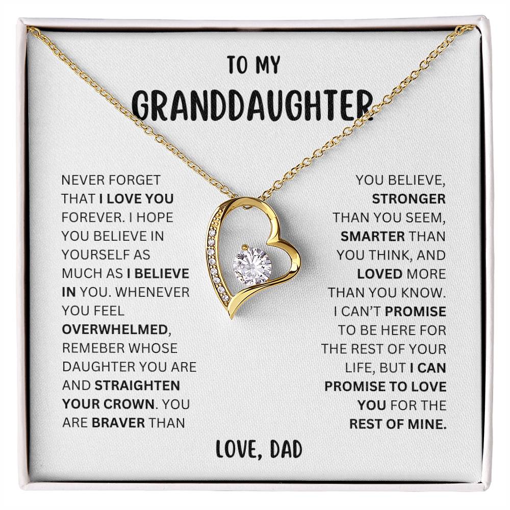 To My Granddaughter | W