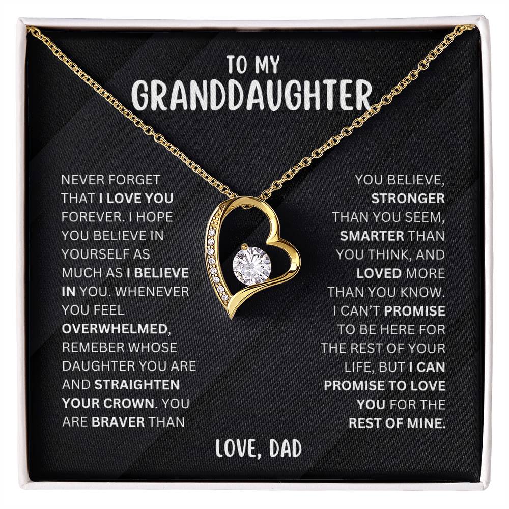 To My Granddaughter | B