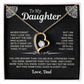 To My Daughter | Love Dad-W | Forever Love Necklace