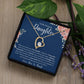 To My Amazing Daughter | Forever Love Necklace-Bl