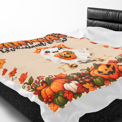 Personalized Grandma’s Halloween Crew Blanket