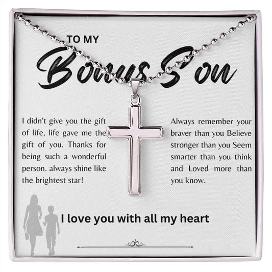 Bonus Son | Stainless Cross Necklace