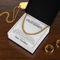 To My Grandson | Cuban Link Chain