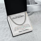 To My Grandson | Cuban Link Chain